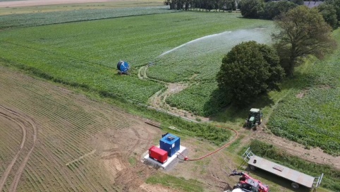 Landbouw pompen